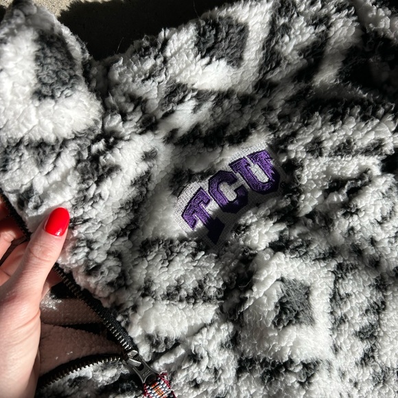 TCU fleece sweatshirt - Picture 6 of 7